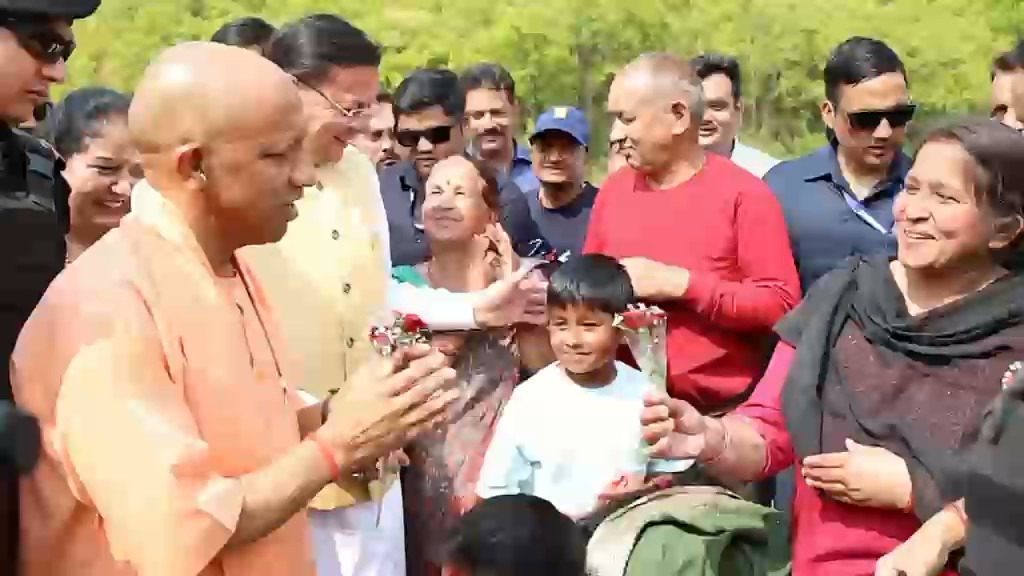 मुख्यमंत्री योगी आदित्यनाथ पौड़ी जिले के दौरे पर