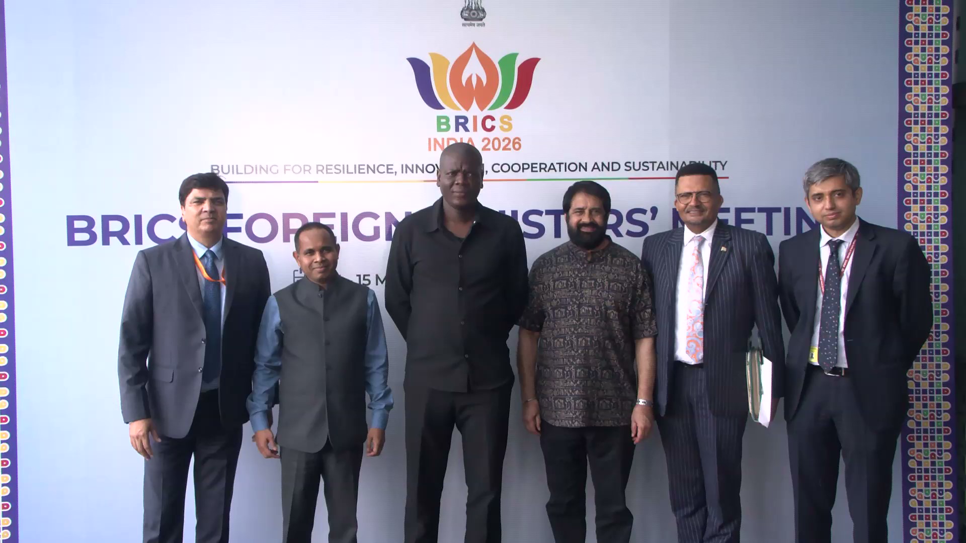 भारत की मेजबानी में BRICS बैठक, दक्षिण अफ्रीकी मंत्री का स्वागत