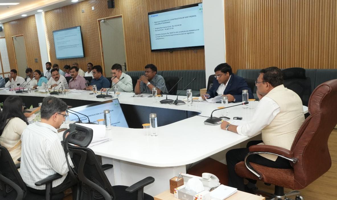 मुख्य सचिव की अध्यक्षता में व्यय वित्त समिति की बैठक संपन्न