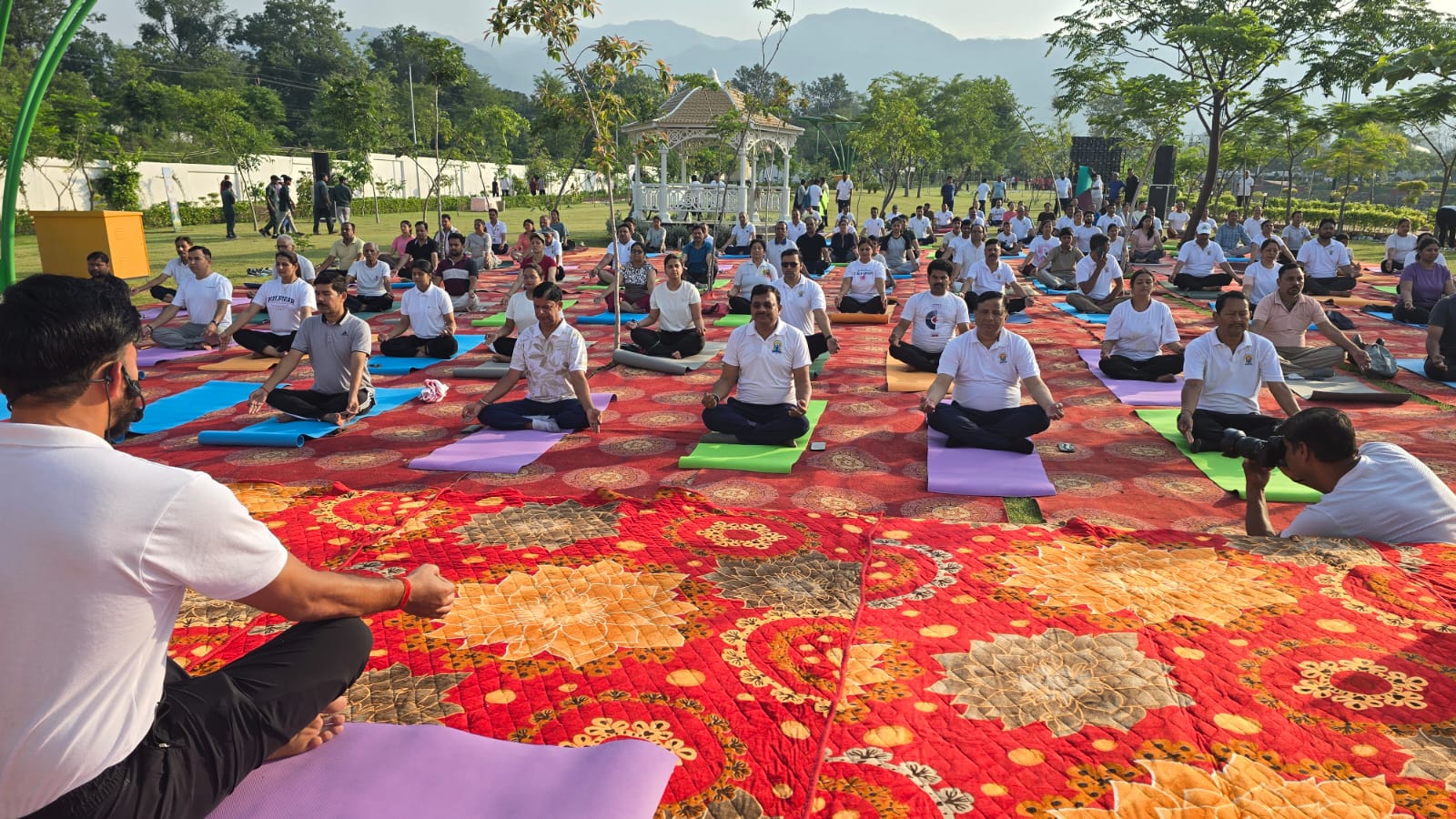 एमडीडीए सिटी फॉरेस्ट पार्क बना स्वास्थ्य और प्रकृति का महाकुंभ