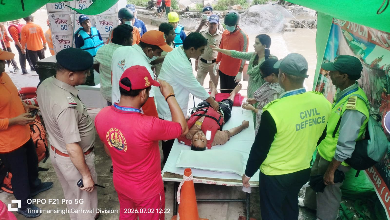 देहरादून के 7 संवेदनशील स्थानों पर एक साथ हुई मॉकड्रिल