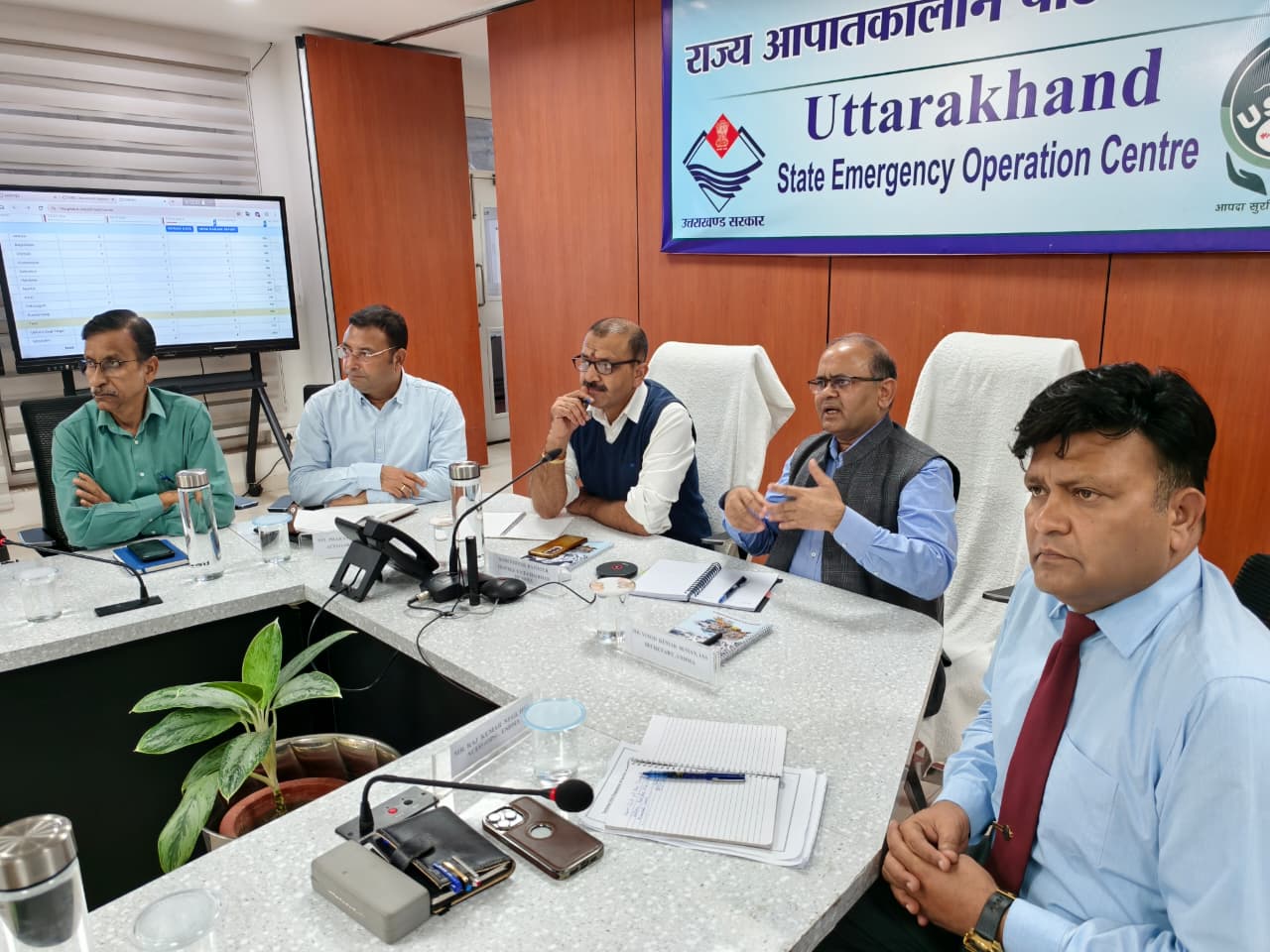 उत्तराखण्ड के आपदा प्रबंधन माॅडल के रूबरू हुए एचपीएसडीएमए के  उपाध्यक्ष दीपक राठौर